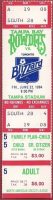 1984 NASL Tampa Bay Rowdies ticket vs Toronto