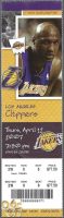 2007 Lakers ticket stub vs Clippers Kobe Bryant 50 points