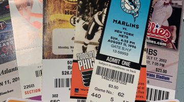 When Ticket Stub Barcoding Began By Sport and Team